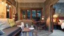 Beton-STil im Wohnzimmer