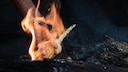 Maiskolben sind eine biologische Alternative zu Holzkohle