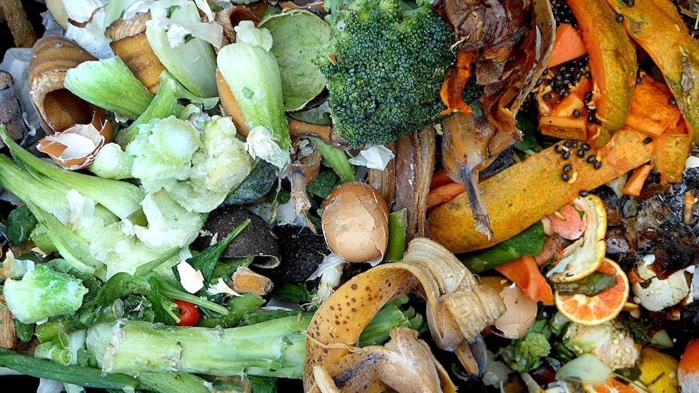 Küchenabfällen zu Dünger mit Bokashi