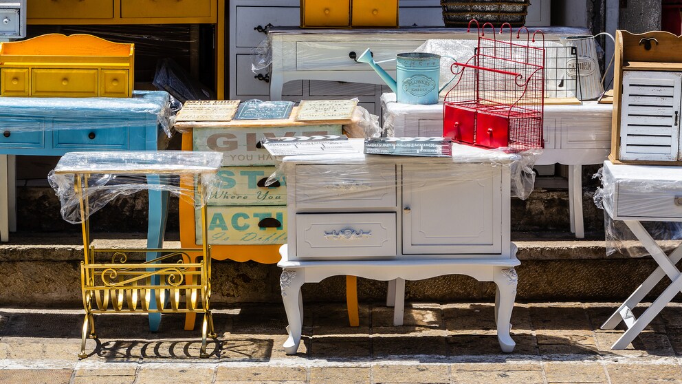 Worauf man bei Möbeln vom Flohmarkt achten sollte