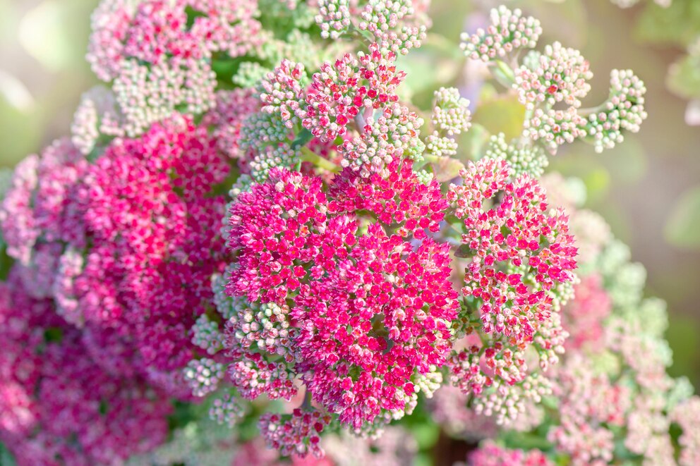 Sedumpflanzen bilden teilweise farbenprächtige Blüten aus