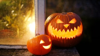 Eine einfache Alternative zu Kürbis-Dekorationen zu Halloween