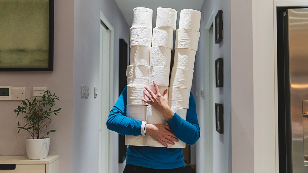 So kann man berechnen, für wie lange der Toilettenpapiervorrat in Zeiten von Corona reicht
