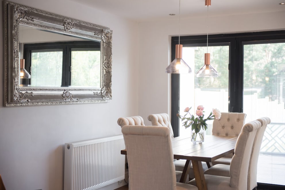 Sufficient light enlarges a room