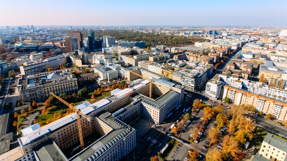 Immobilien in Berlin aus der Luft