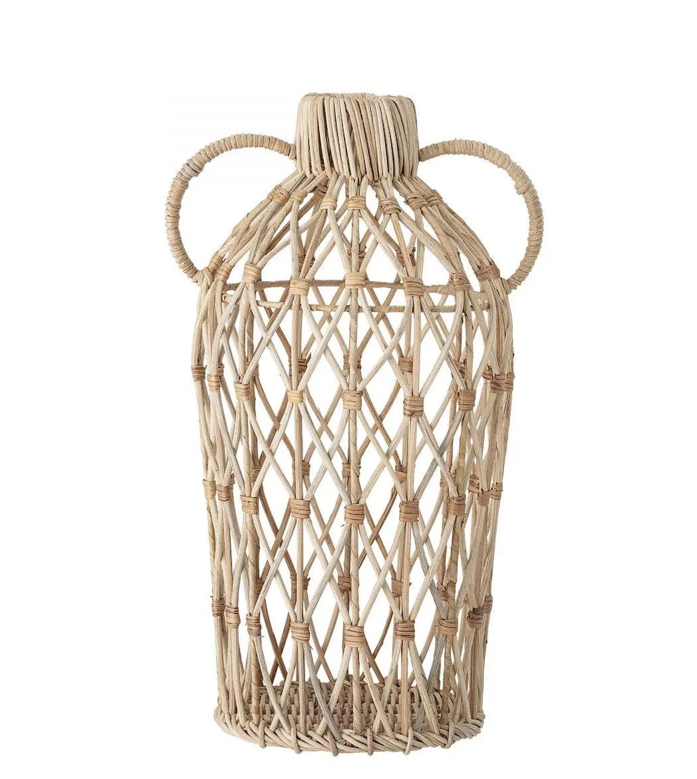 Bodenvase aus Rattan von Bloomingville