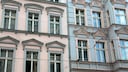 Wohnhäuser in der Stadt