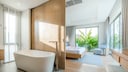 Badewanne im Schlafzimmer