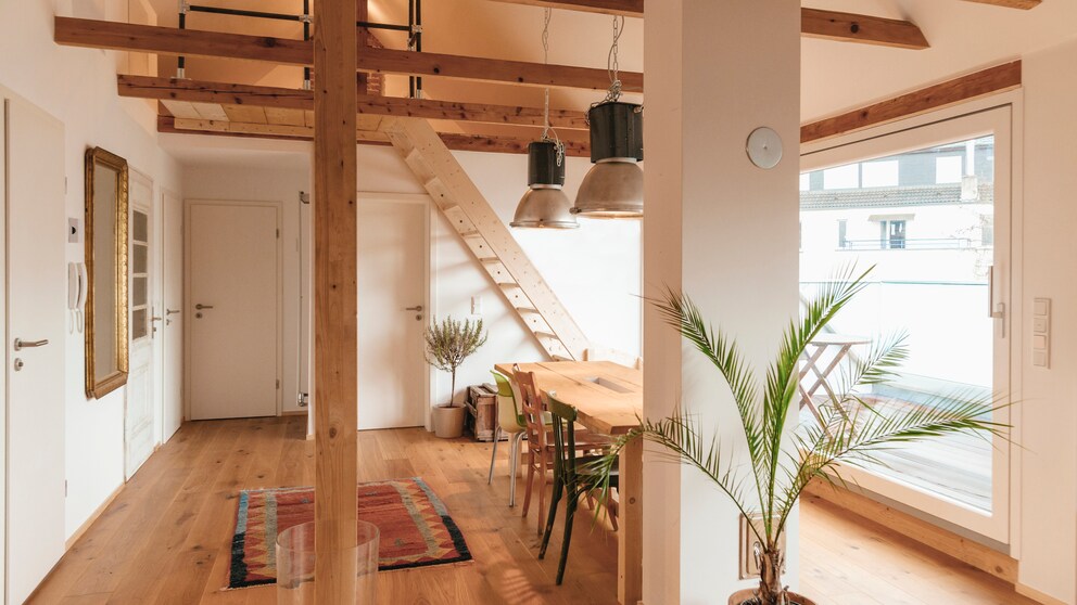 Räume mit Balken einrichten – Tipps