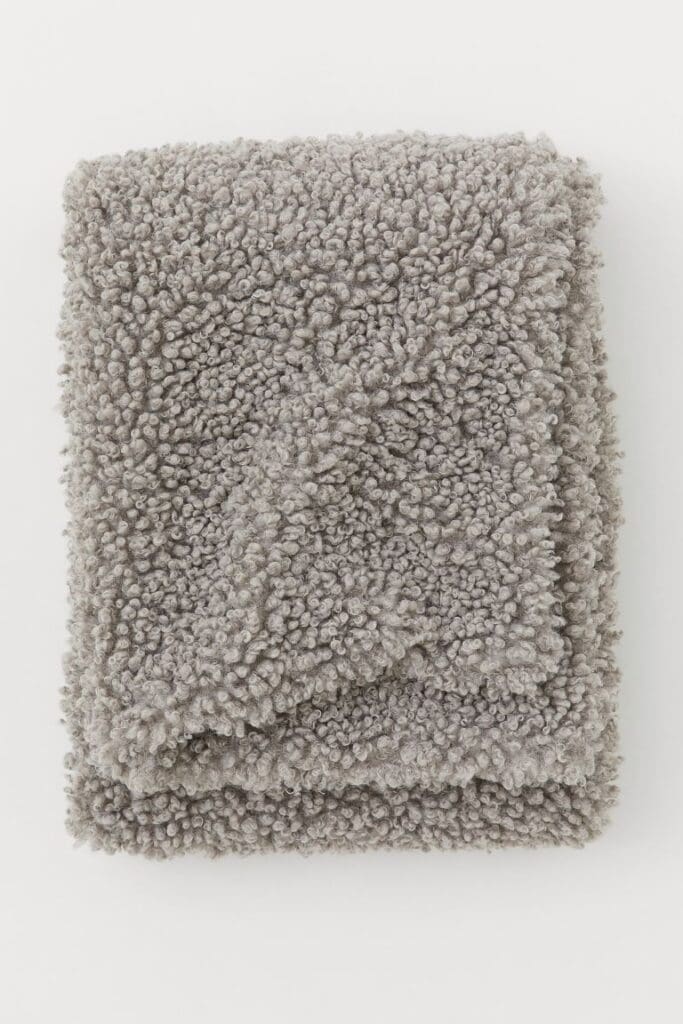 Faux Sheepskin Blanket by H&M Home