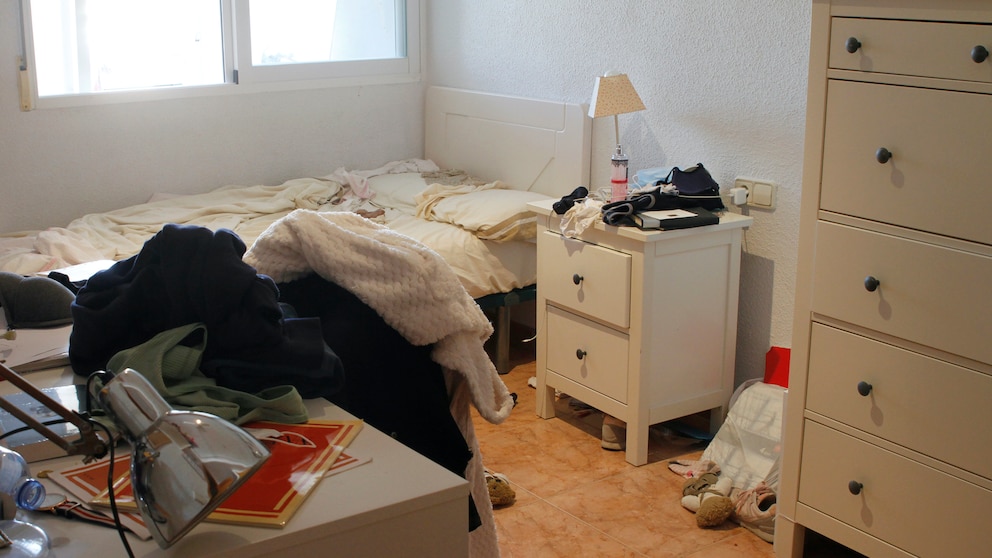 Unaufgeräumtes Zimmer