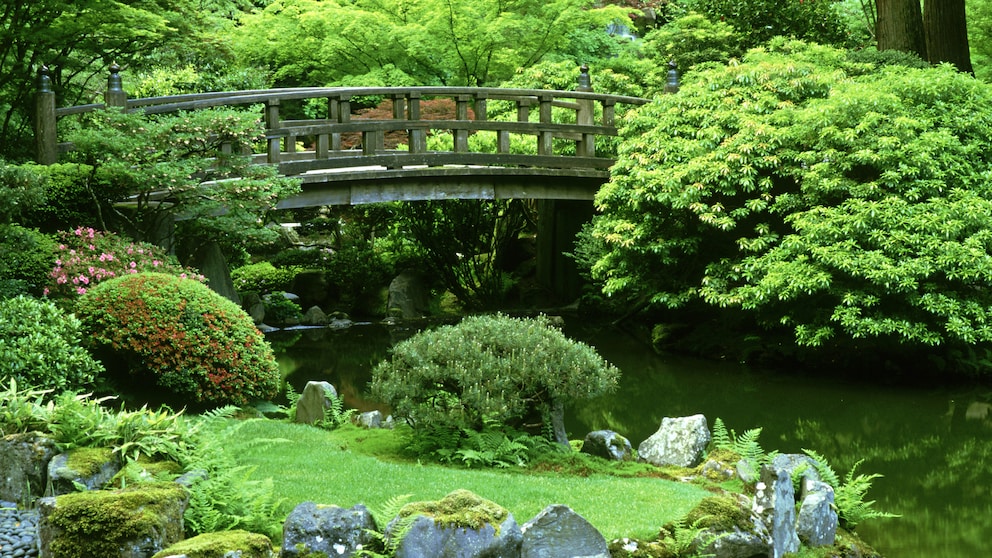 Um einen japanischen Garten anzulegen, braucht es eine genaue Planung.