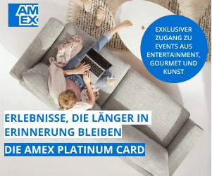 250 Euro Startguthaben mit der Platinum Card