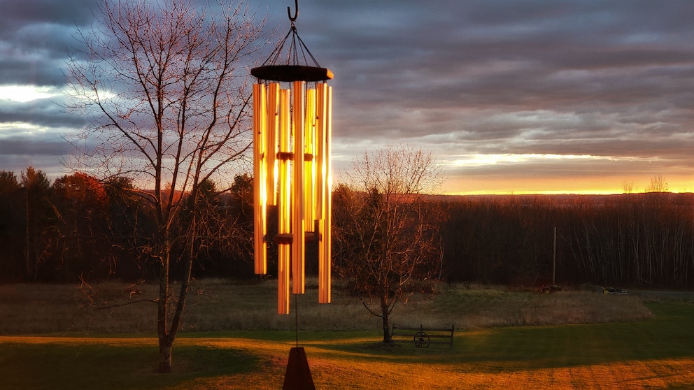 Windspiel an einem Sommerabend