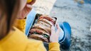 Eine Brotbox voller Stullen