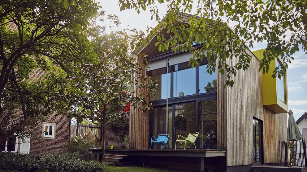 Modernes Tiny House von außen