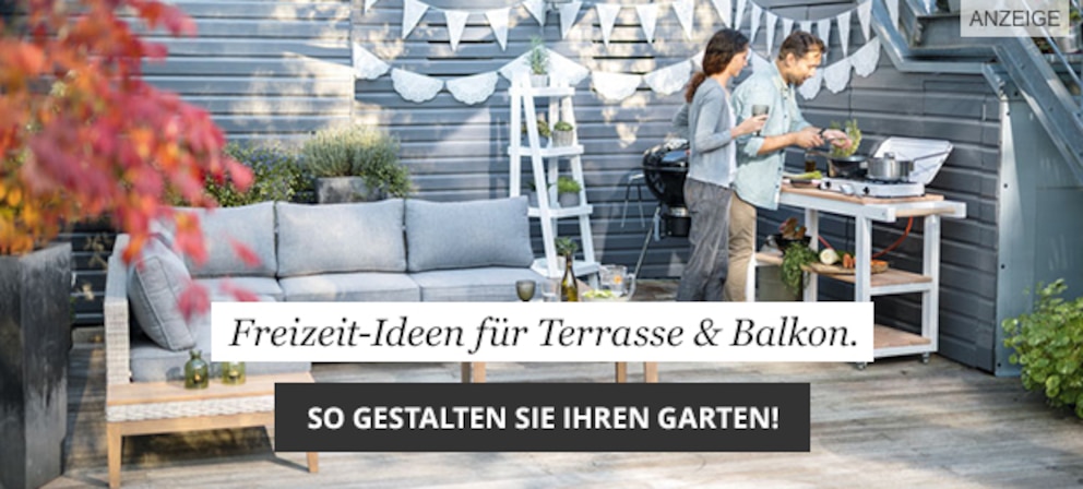 Freizeitideen für Terrasse und Balkon