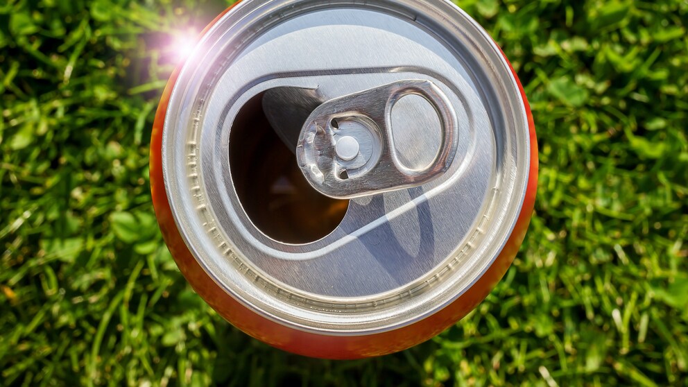 Cola im Garten