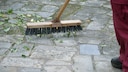 Laubfegen