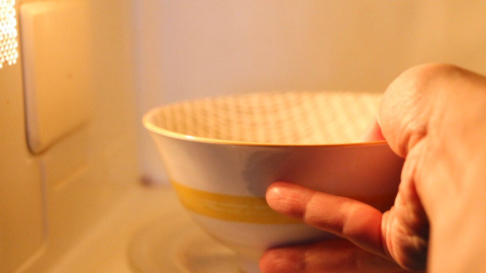 Essen in der Mikrowelle richtig aufwärmen