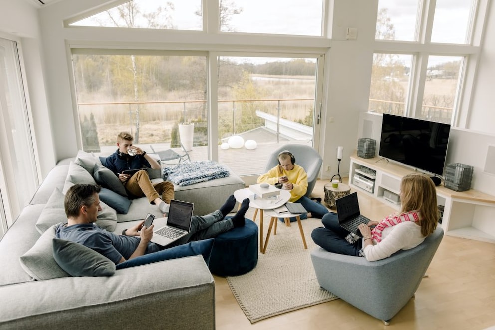 TV in the living room