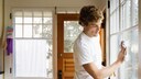 Fenster werden geputzt