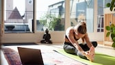 Mit den FITBOOK Workouts kann man leicht von zuhause trainieren