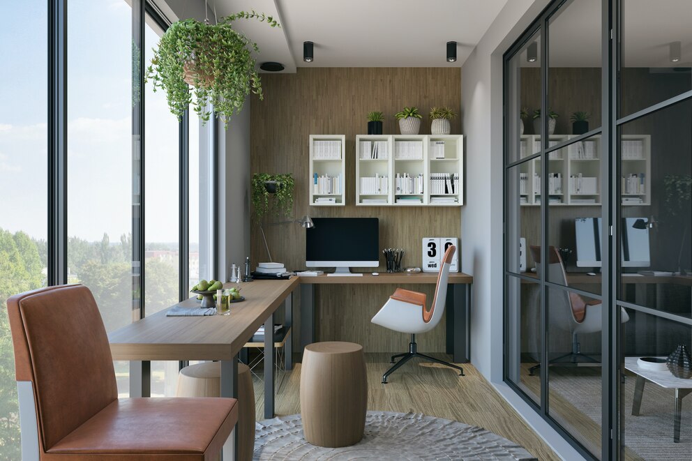 Modernes Home Office