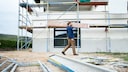 Subunternehmen auf Baustelle