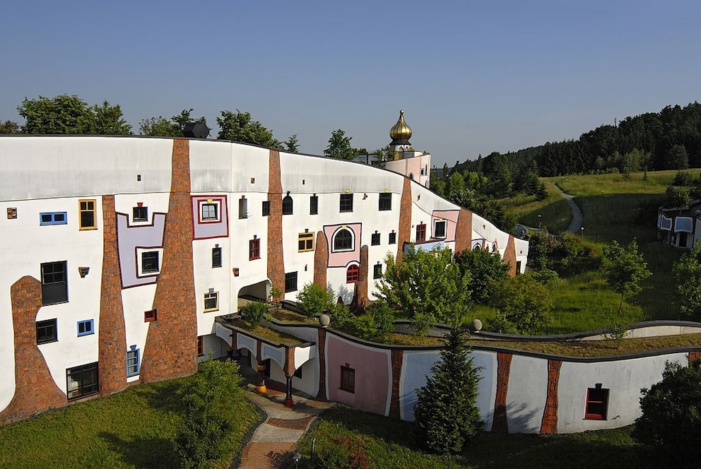 Das Rogner Thermal Hotel in Bad Blumau, Österreich 