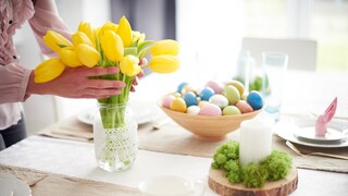 Ostern Tisch Deko