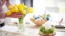 Ostern Tisch Deko