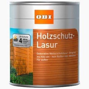 OBI Holzschutz-Lasur (verschiedene Farben)