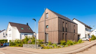 Fassadengestaltung aus Holz