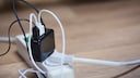 Stecker in Steckdose