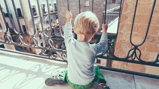 Balkon kindersicher