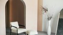 Minimalistisches Wohnzimmer