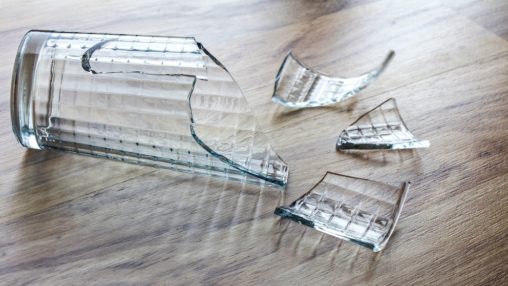 zerbrochenes Glas