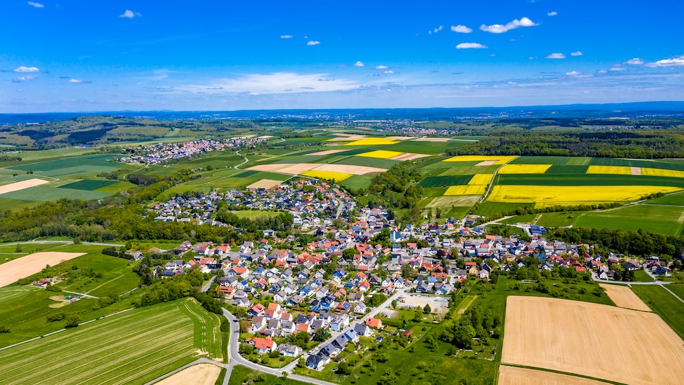 Grundstücke von oben