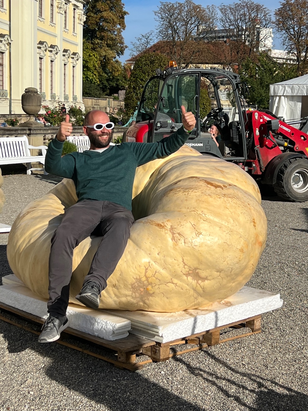 Schwerster Kürbis 2. Platz
