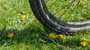 Fahrrad auf Grundstück