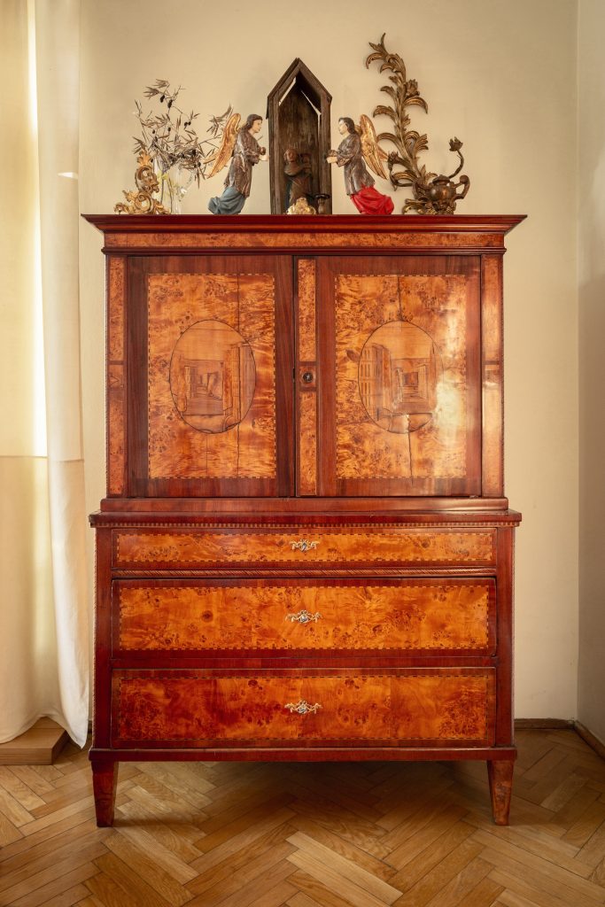 Typical furniture in Biedermeier style