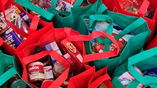 Großeinkauf, Einkaufstüten, Familieneinkauf