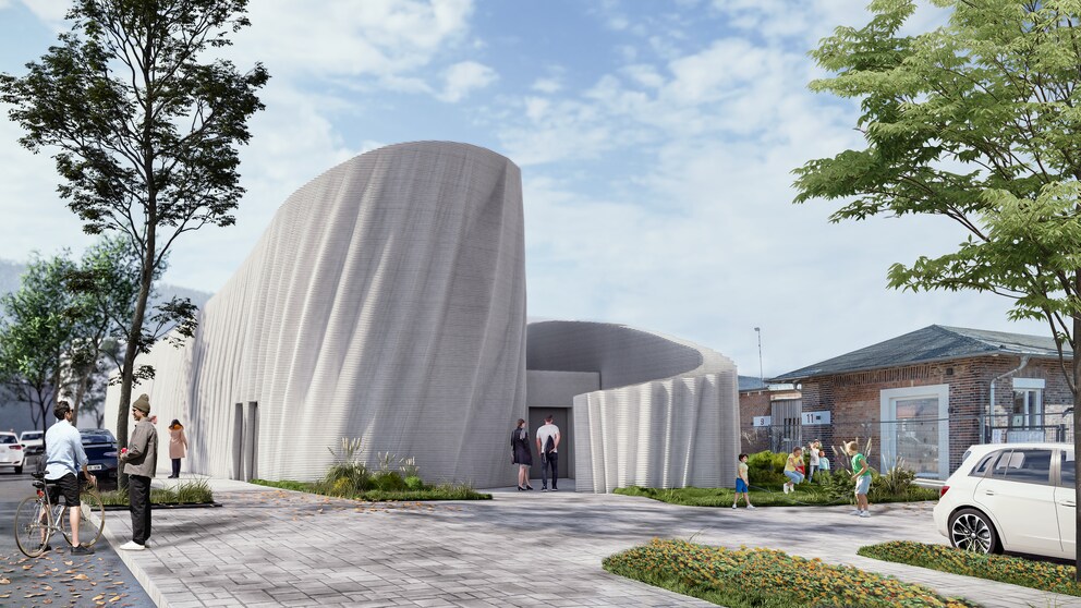 3D-Drucker Gebäude