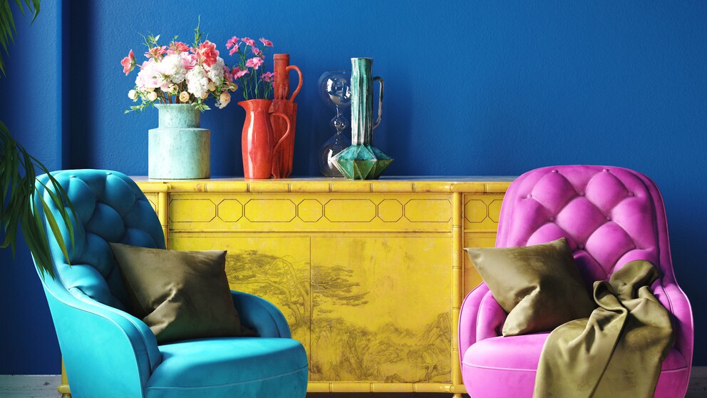 Trend Kindercore lebt von expressiven Farben und einfachen Formen