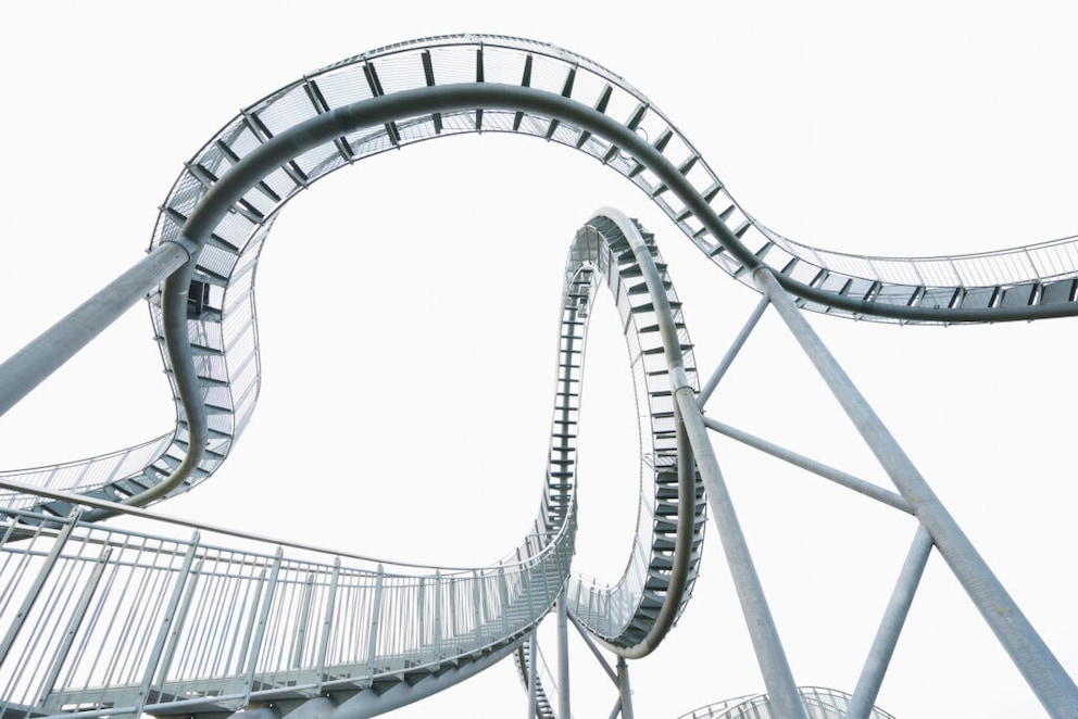 Sculpture 'Tiger & Turtle' in Duisburg in parametric design