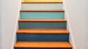 bunte Treppe
