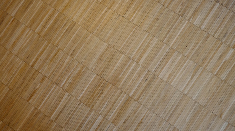 Vertical slat parquet