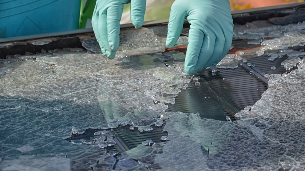Hagel Solaranlage