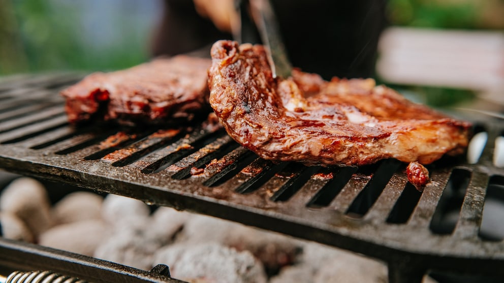 Fleisch auf dem Grill